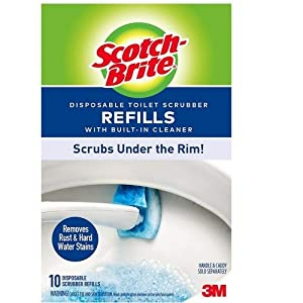 scotch brite disposable scrubber refills 3 pack ( 30 refills)